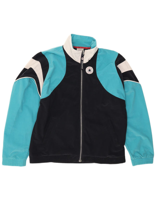 CONVERSE Giacca da tuta da uomo Chuck Taylor grande blu navy