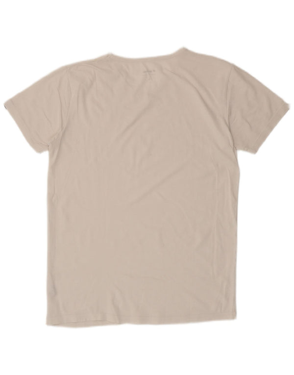 T-shirt da donna LOTTO Top UK 14 grande cotone bianco