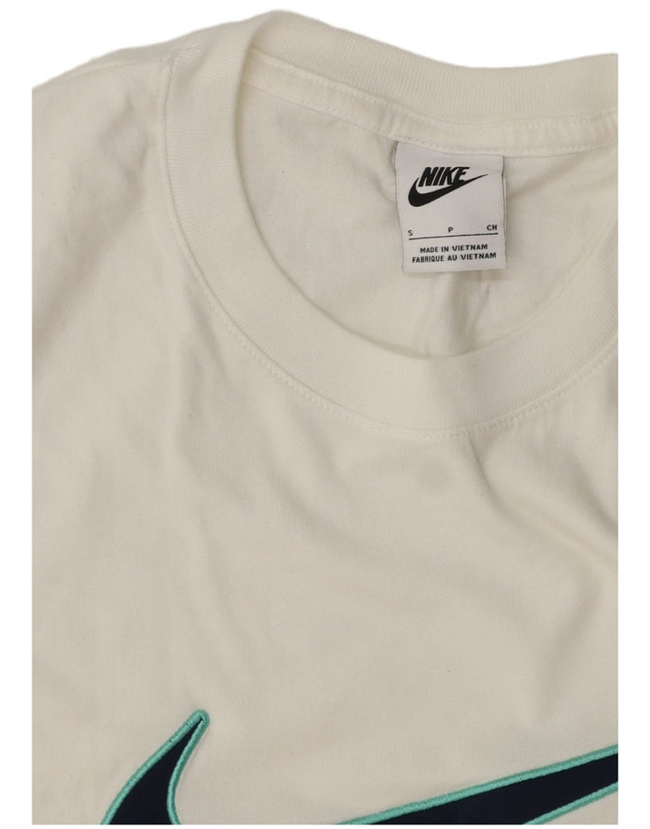 T-shirt grafica da uomo Nike Top piccola bianca