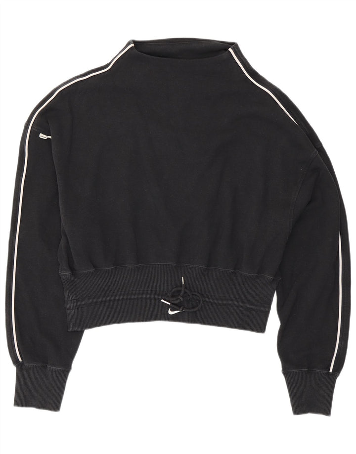 Felpa da donna Nike Jumper UK 14 cotone nero medio