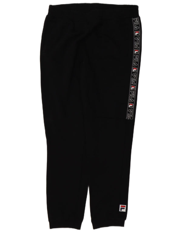 Pantaloni da tuta grafica da uomo Fila Joggers XL cotone nero