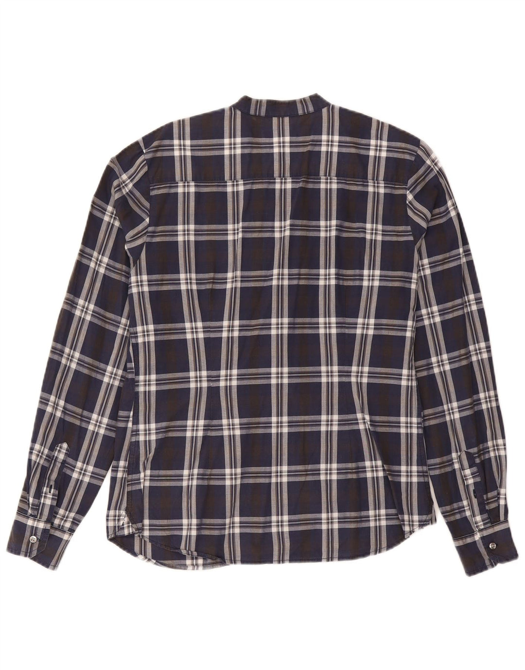 Camicia pullover da donna North Sails con volant sul davanti UK 18 XL blu navy a quadri