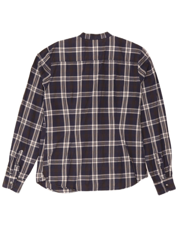 Camicia pullover da donna North Sails con volant sul davanti UK 18 XL blu navy a quadri