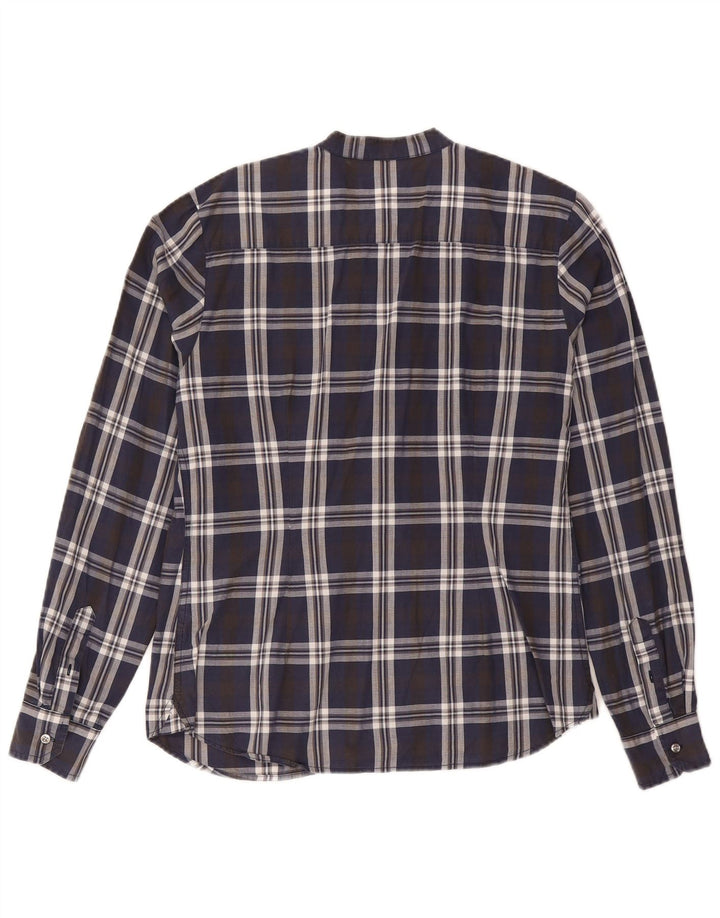 Camicia pullover da donna North Sails con volant sul davanti UK 18 XL blu navy a quadri