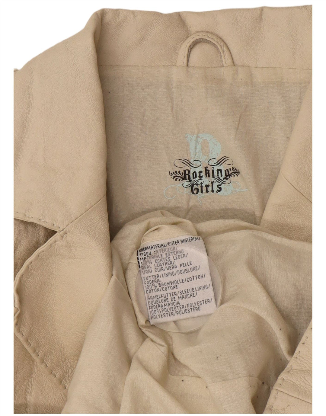 Giacca blazer vintage militare a 3 bottoni da donna UK 14 media bianca