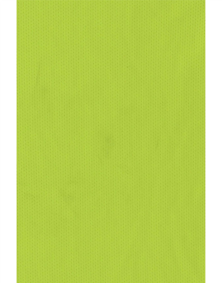 T-shirt Nike Dri Fit da uomo XL verde color block in poliestere