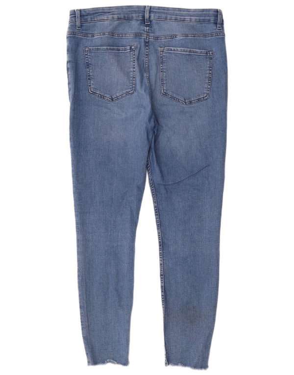 Marks & Spencer Jeans The Ivy Skinny da donna UK 16 Large W36 L29 Cotone blu