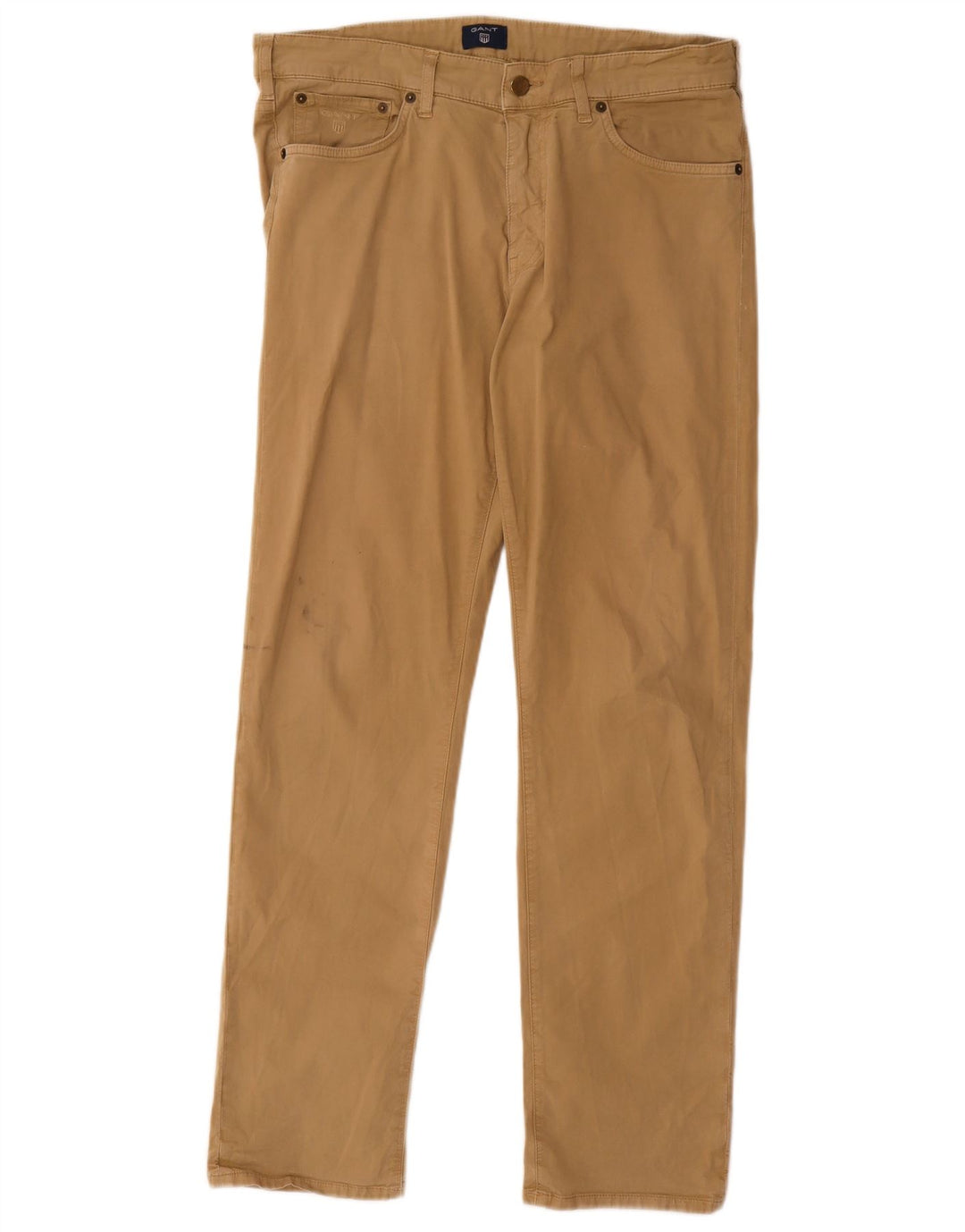 Pantaloni casual dritti da uomo Gant W32 L32 Beige