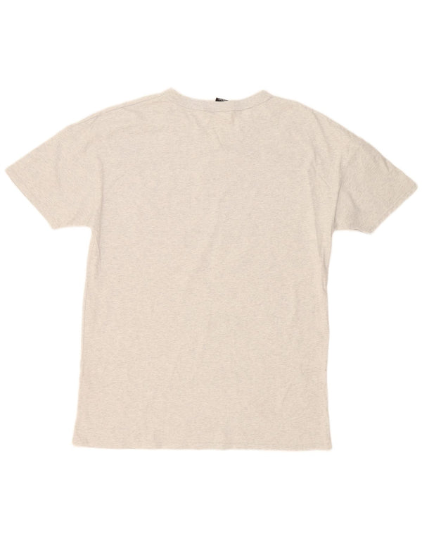T-shirt grafica da donna NFL New York Jets UK 14/16 grande cotone grigio