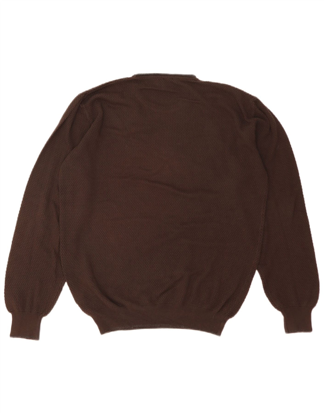 Maglione girocollo da uomo North Sails grande in cotone marrone