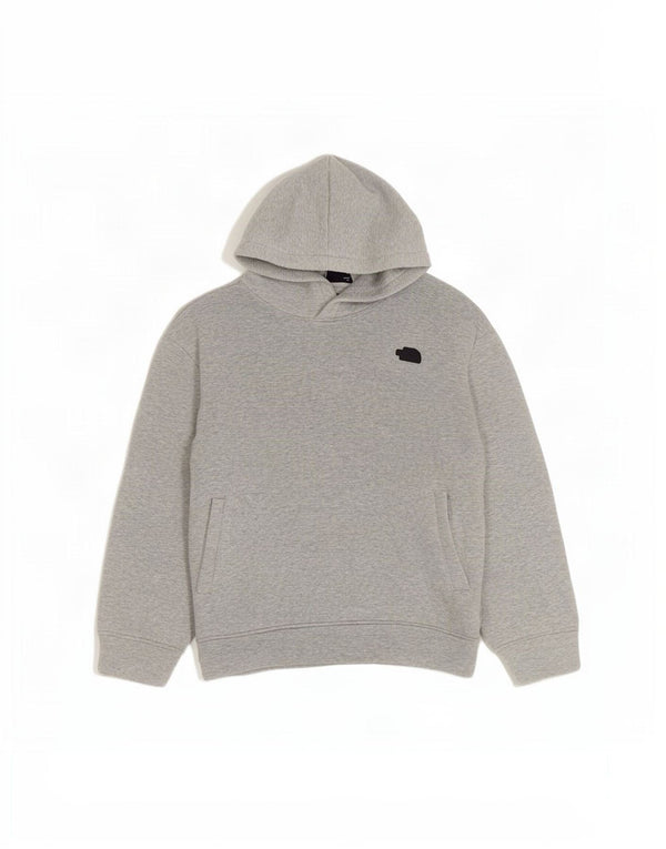 Felpa con cappuccio oversize da uomo The North Face 2XL Cotone chiazzato grigio