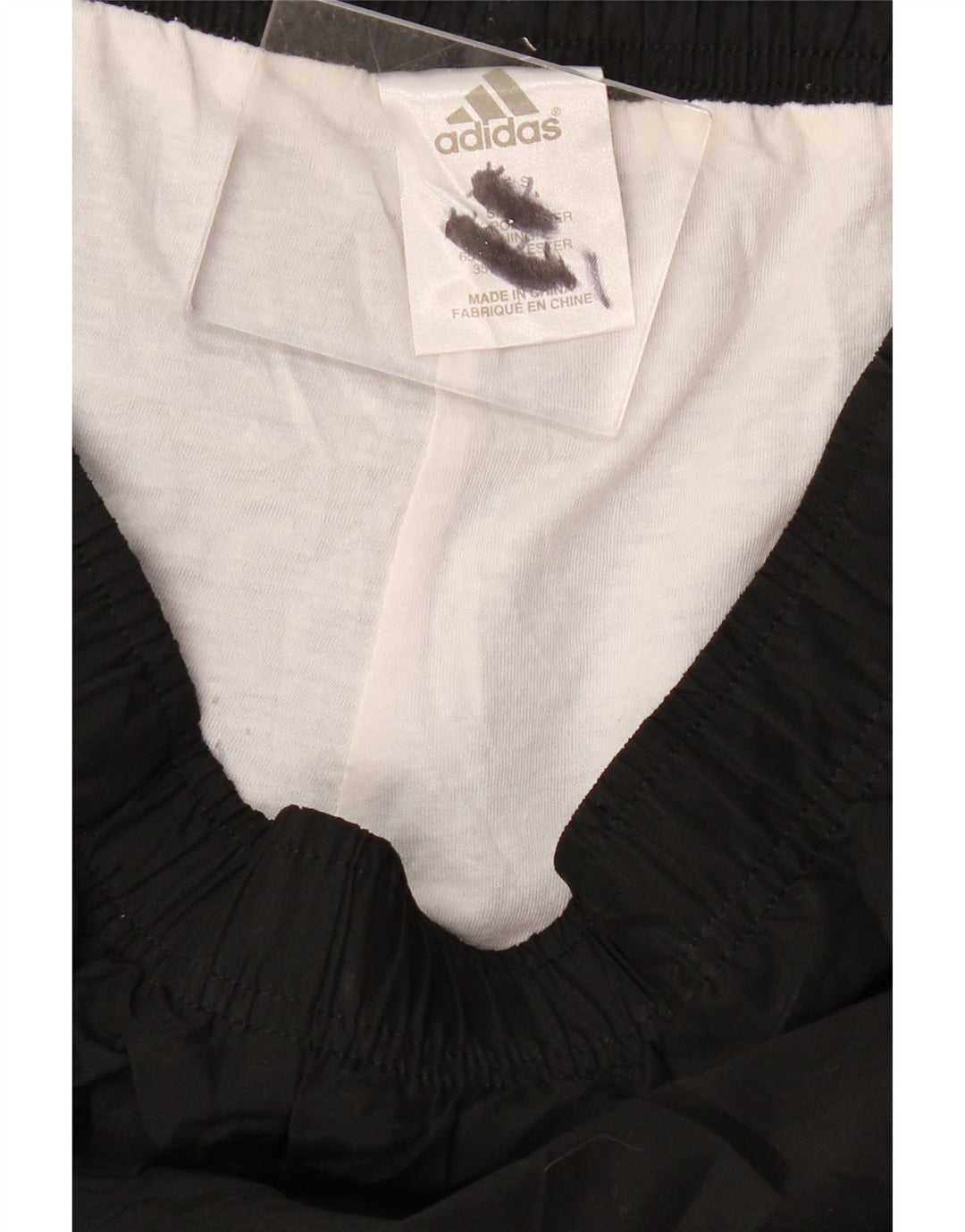 Pantaloni da tuta da uomo ADIDAS medio nero in poliestere