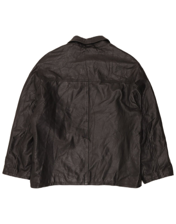 CONBIPEL Giacca in Pelle da Uomo Free Heron IT 50 Large in Pelle Nera