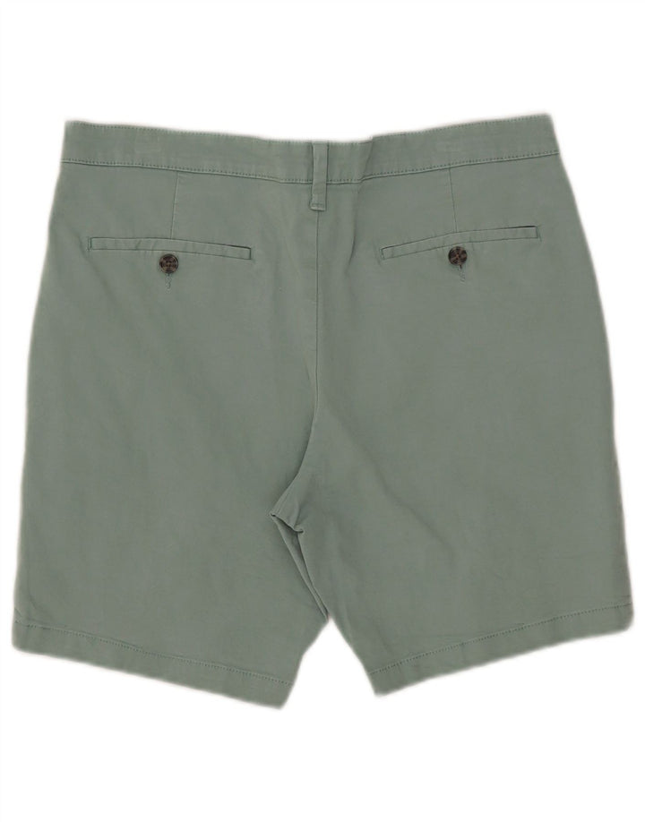 Pantaloncini chino da uomo Marks & Spencer W34 grandi in cotone verde