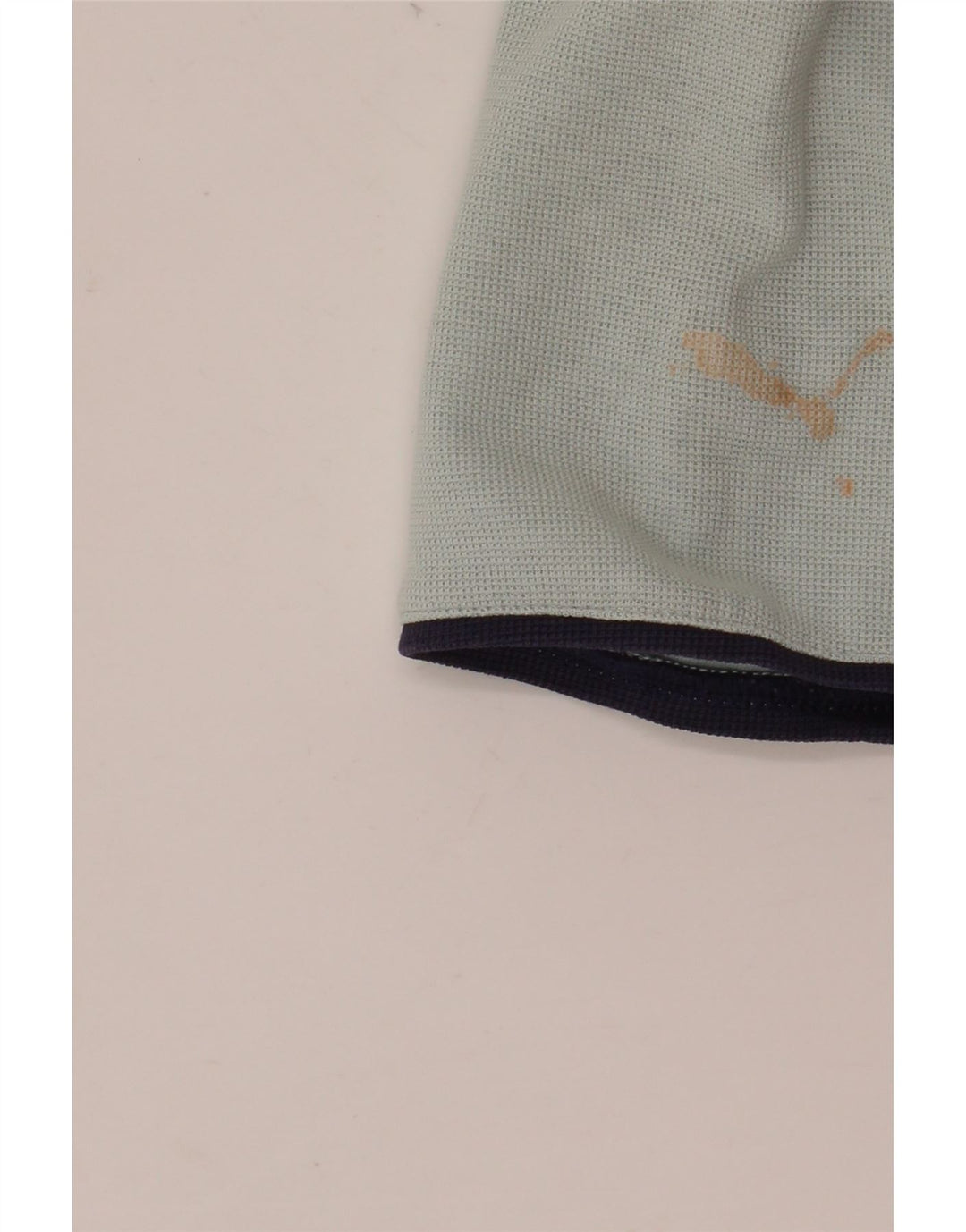 Polo grafica da uomo Puma Italia in cotone blu medio