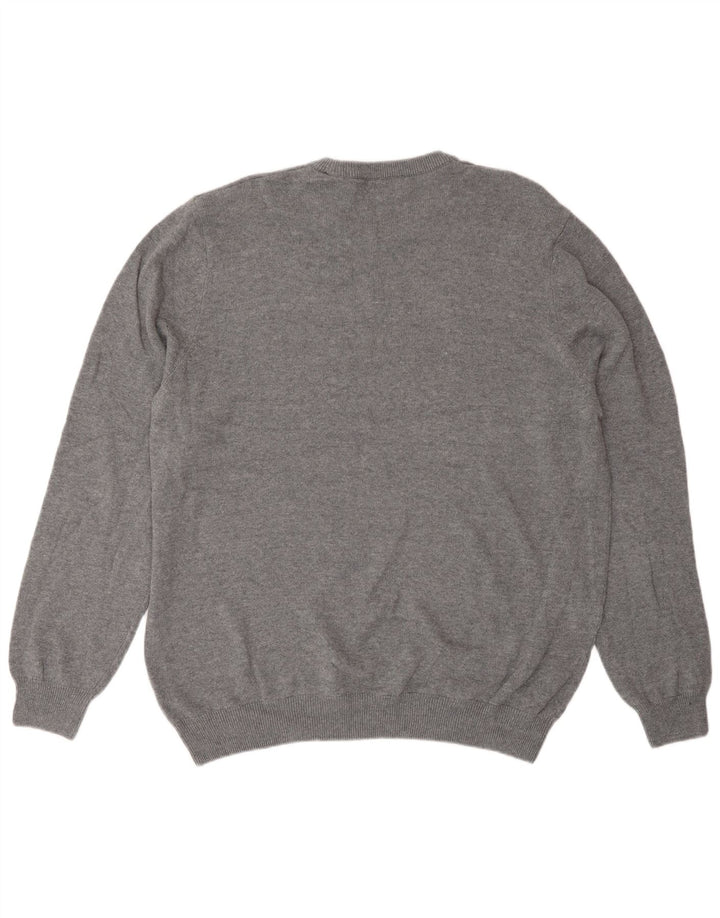 Maglione maglione girocollo da uomo Marks & Spencer XL grigio