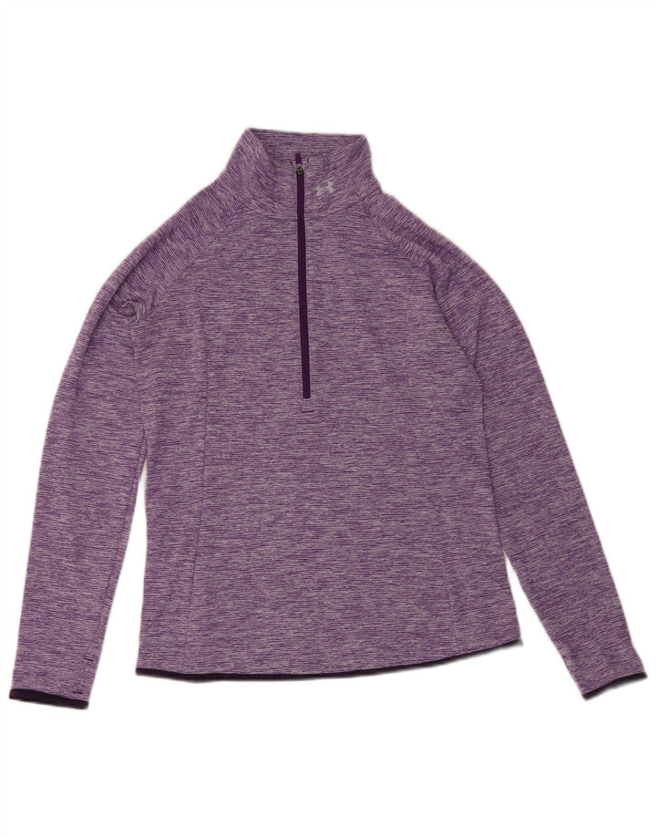 Maglietta pullover da donna Under Armour UK 12 Medium Purple Flecked