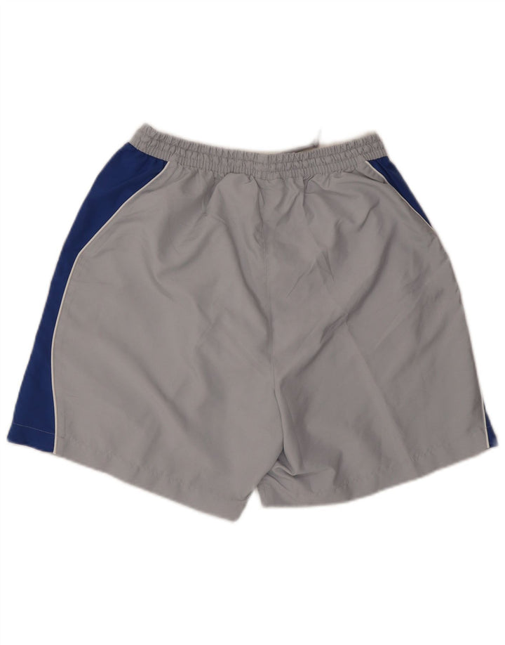 Pantaloncini sportivi da uomo Lotto UK 40/42 Large Grigio Colourblock Poliestere