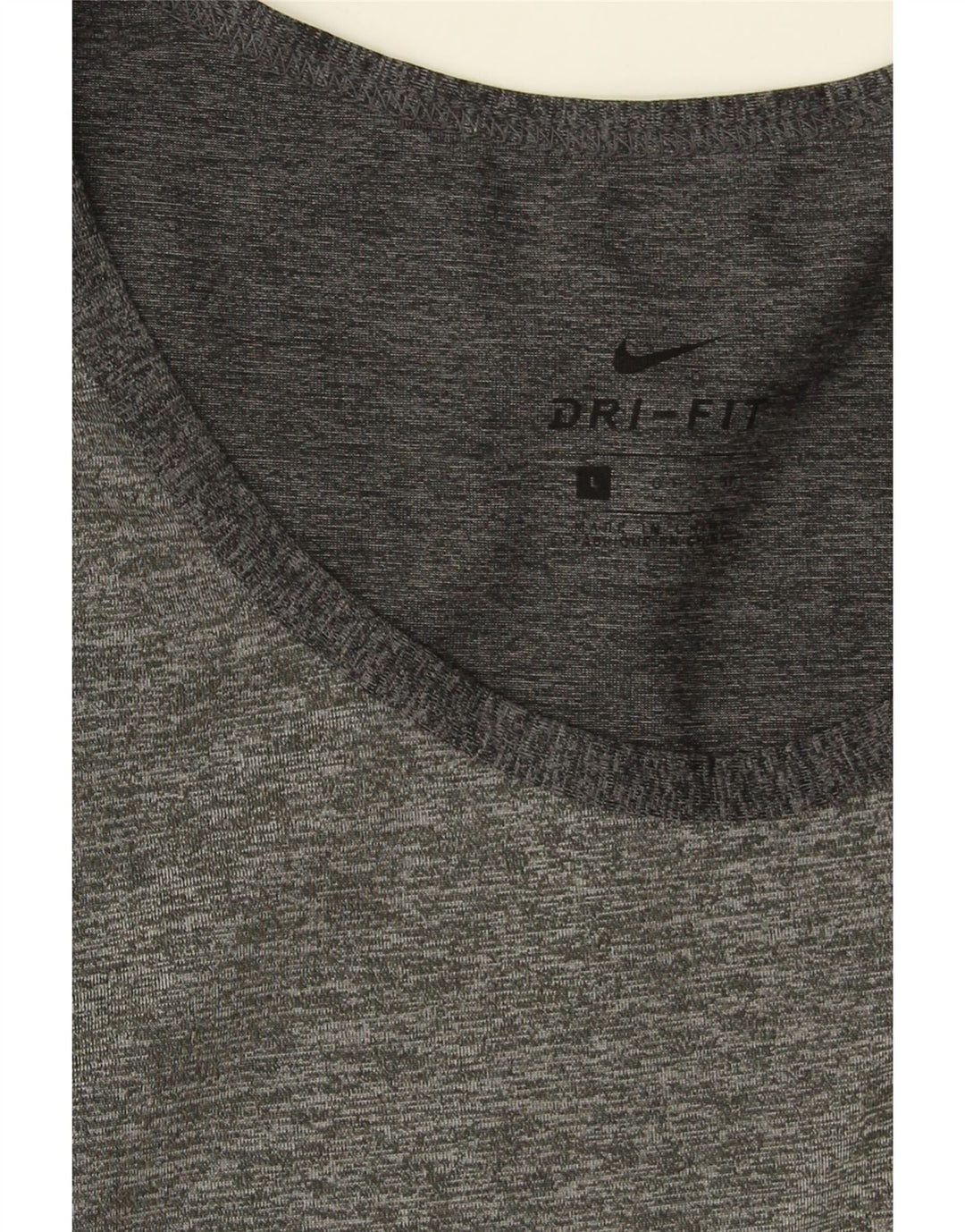 Canotta Nike Dri Fit da uomo grande grigia screziata
