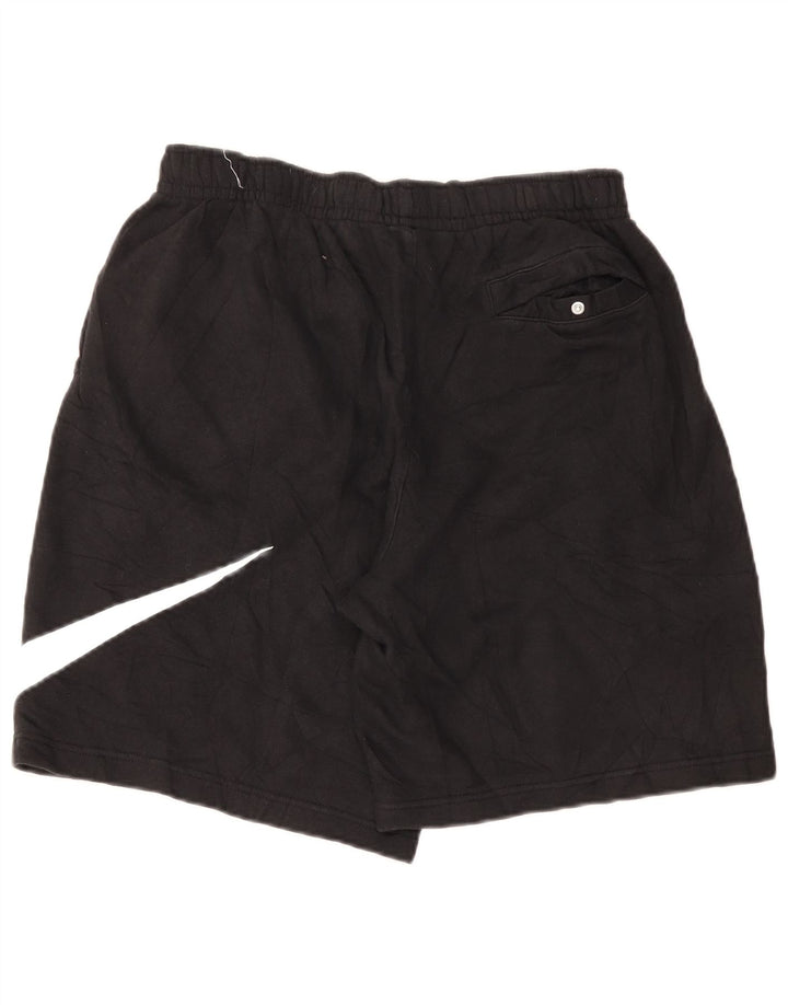 Pantaloncini sportivi Nike da uomo con grafica, grandi, in cotone nero