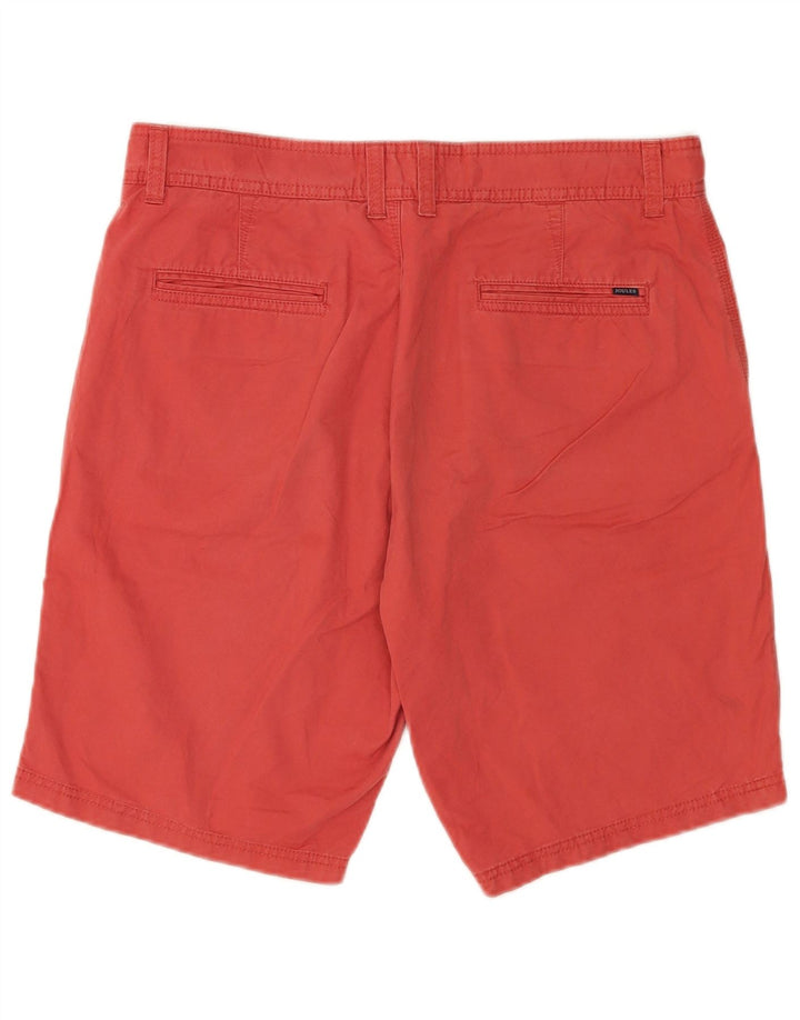 Pantaloncini chino da uomo Joules W34 grandi in cotone rosso