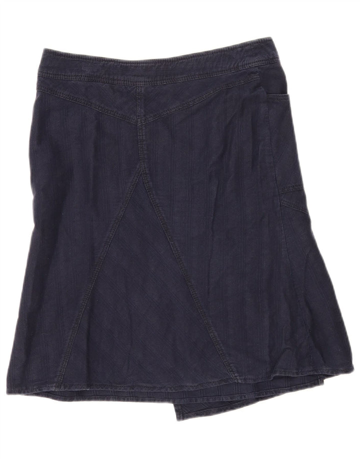 Gonna a trapezio da donna Max & Co. W28 media a righe blu navy