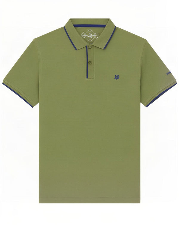 Polo da uomo vestibilità regolare Harmont & Blaine 2XL cotone verde
