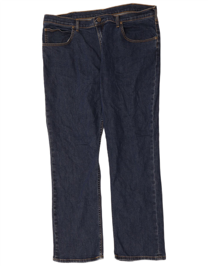 Jeans dritti da uomo LEE Brooklyn W42 L32 in cotone blu navy