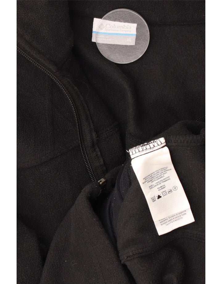 Giacca in pile da donna Columbia UK 18 XL poliestere nero