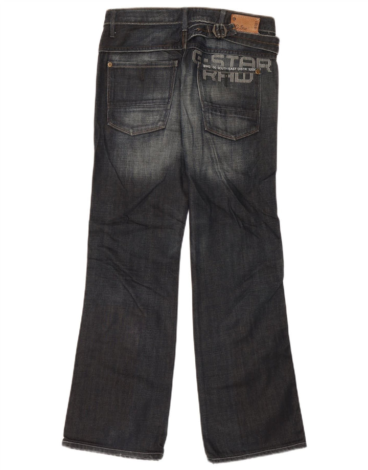 Jeans bootcut da donna G-Star W25 L29 cotone color block blu navy