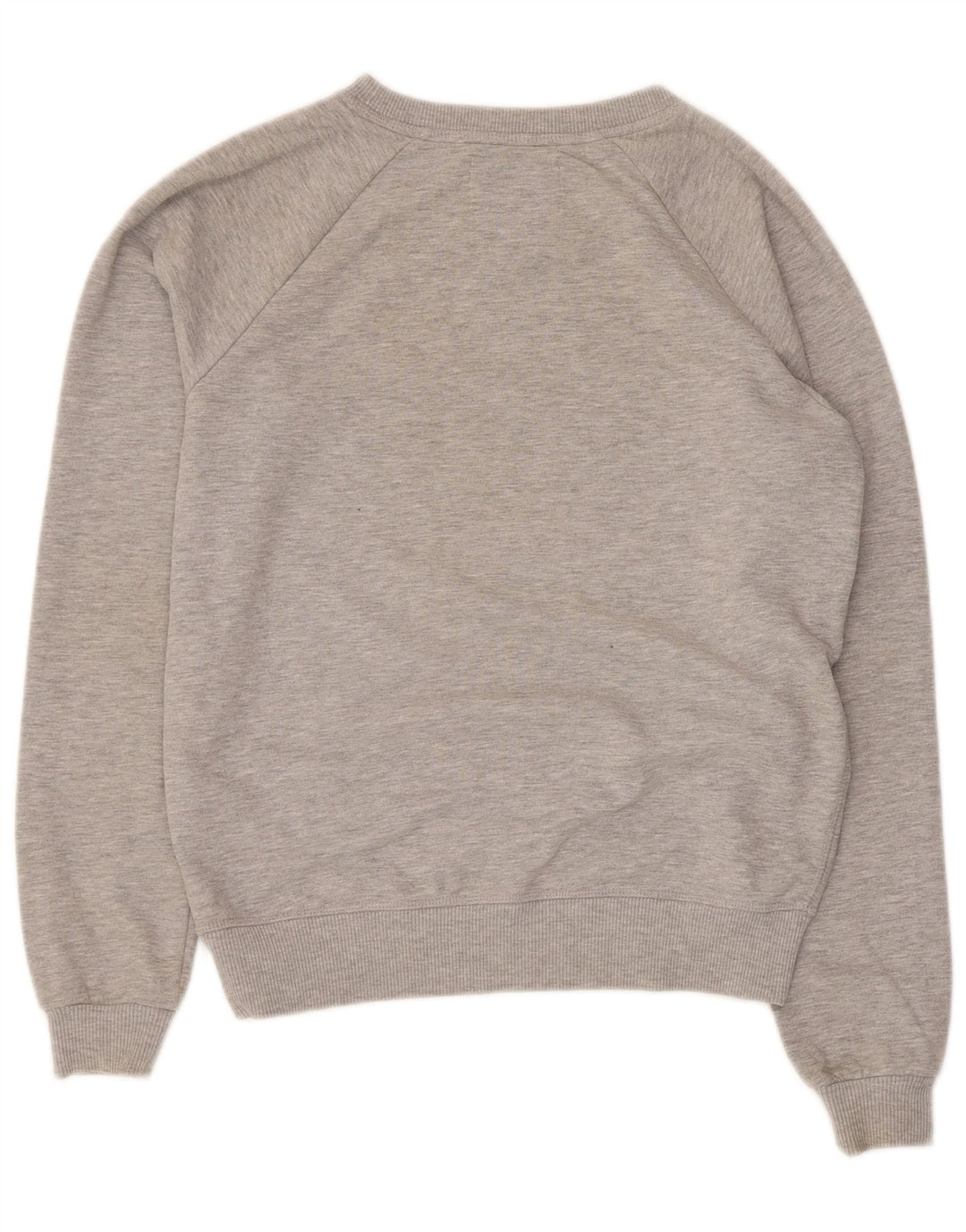 Felpa con grafica da donna Superdry Maglione UK 10 Small Grey Flecked