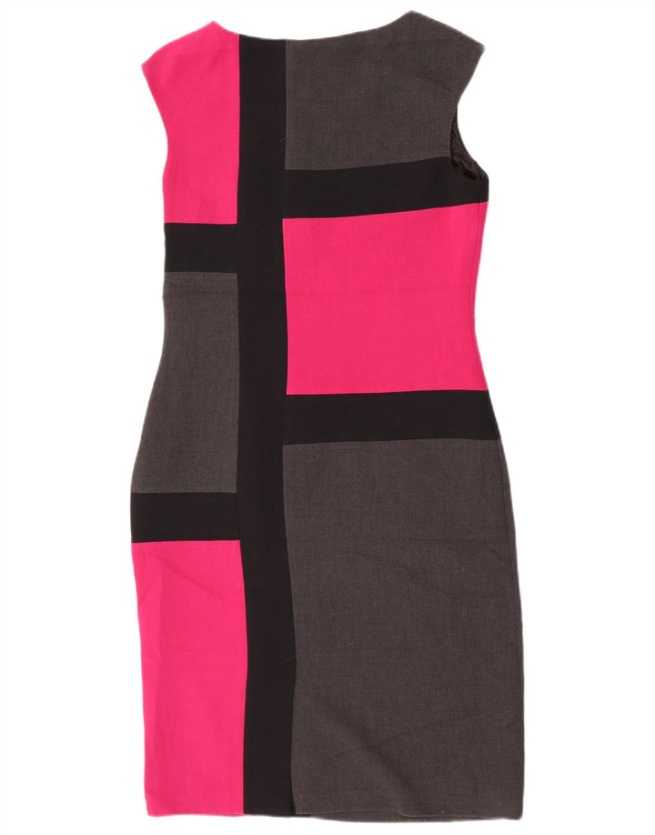 Abito tubino da donna Marks & Spencer UK 10 piccolo multicolore colorblock