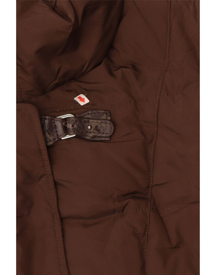 Giacca imbottita da donna GEOX UK 12 Marrone medio