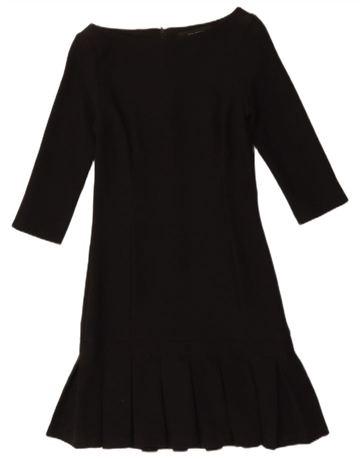 Abito a trapezio da donna Zara con maniche a 3/4 UK 12 medio nero