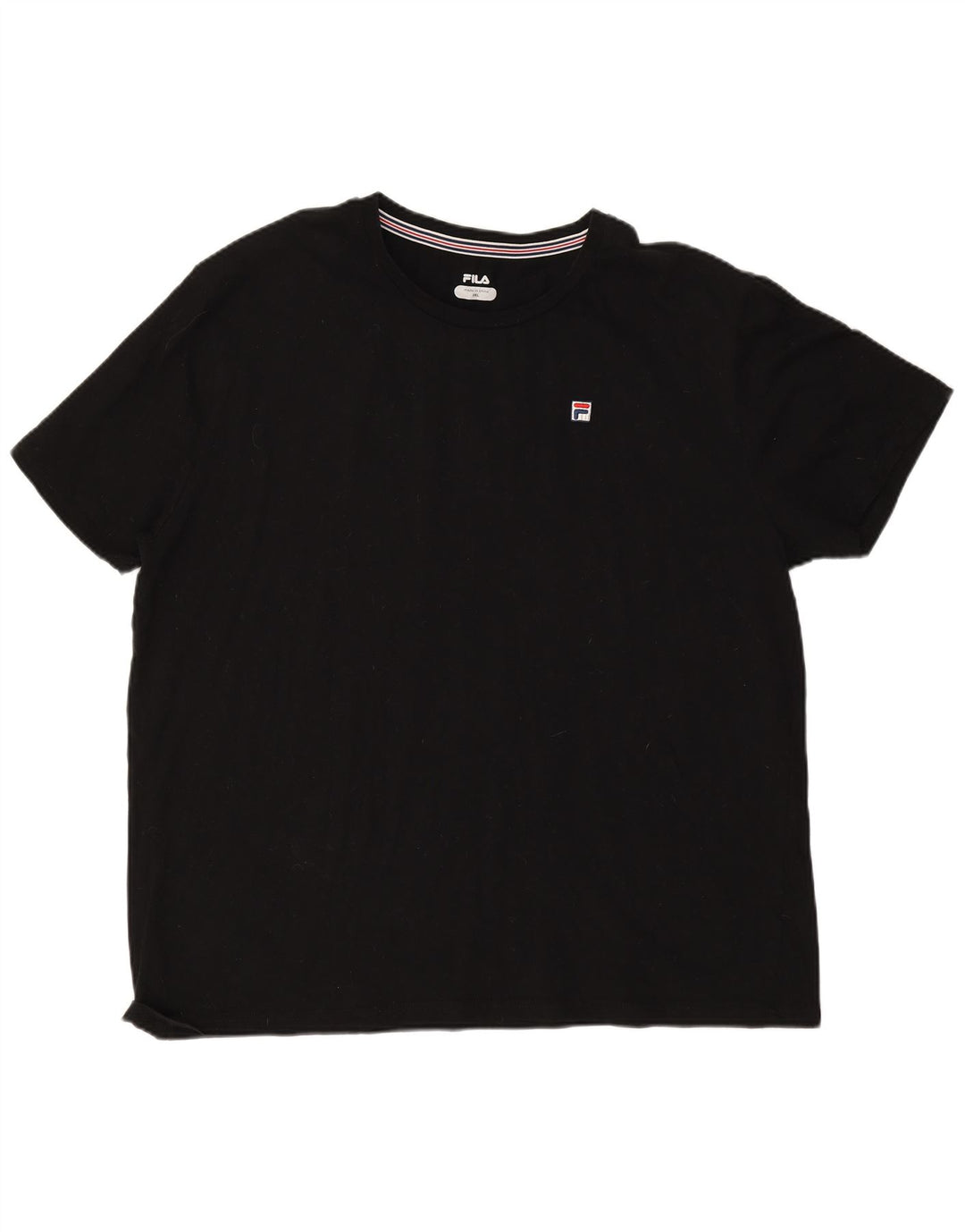 T-shirt da uomo Fila Top 3XL cotone nero