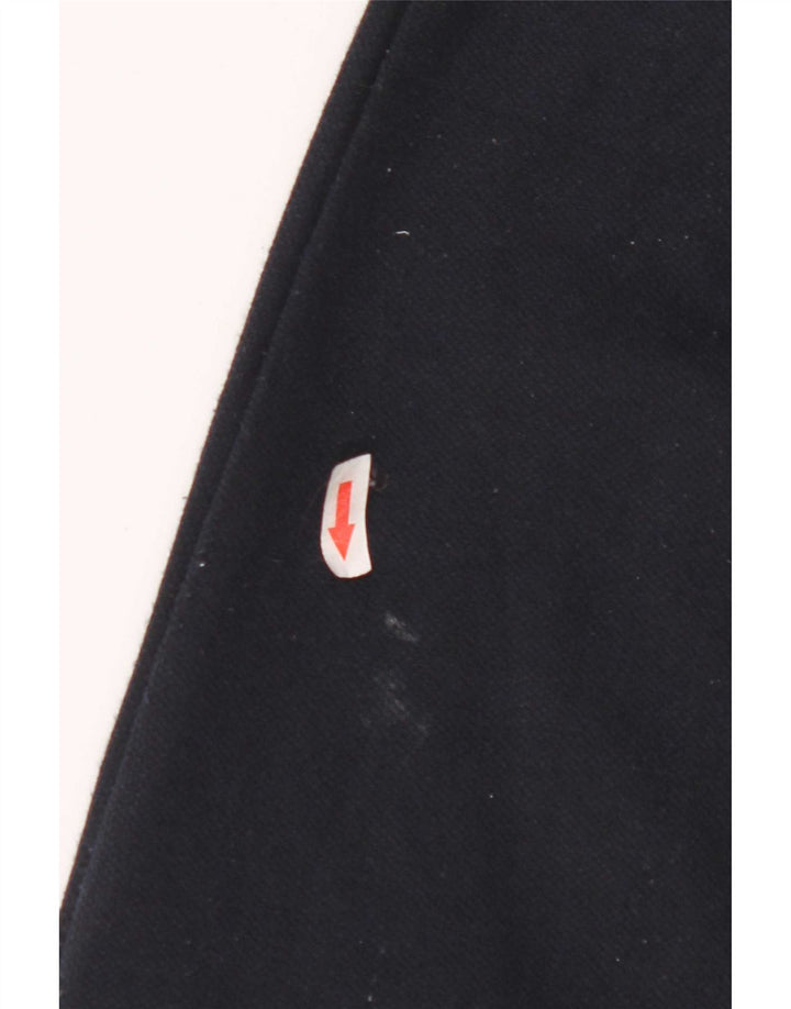 Pantaloni chino slim da uomo Zara medi W31 L27 poliestere blu navy