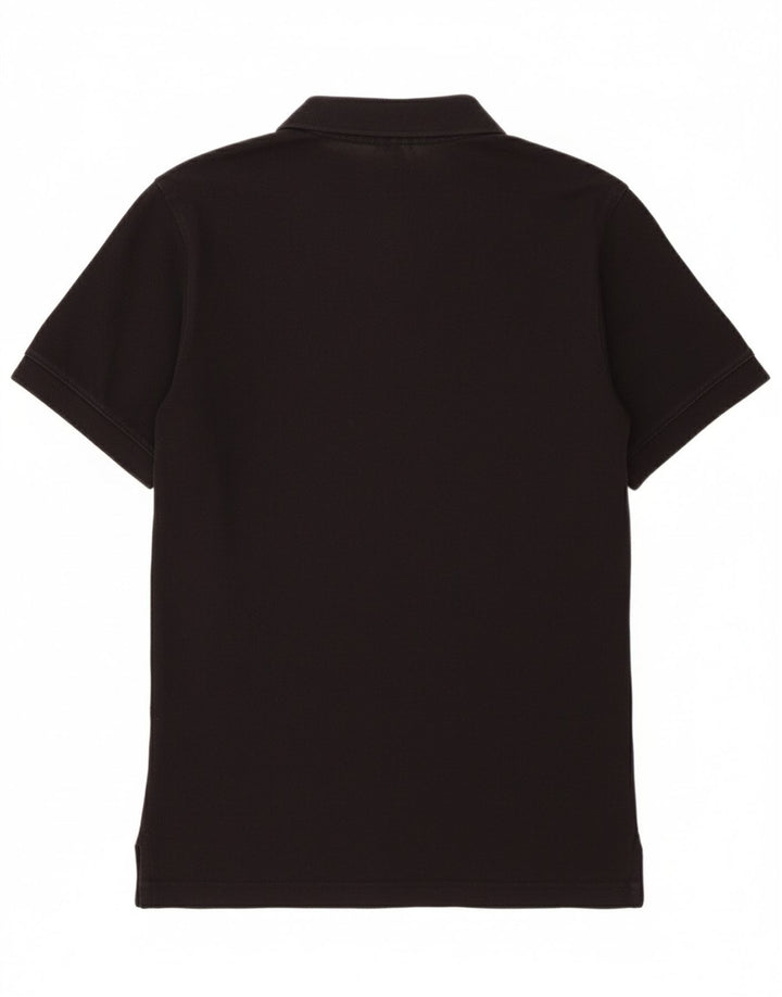 NIKE Mens Polo Shirt XS Black Cotton