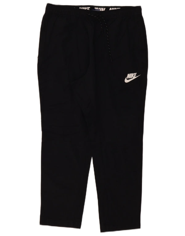 Pantaloni della tuta da donna Nike UK 14 grandi in cotone nero