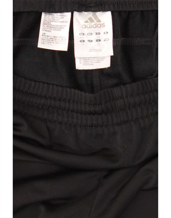 Pantaloni da tuta da uomo Adidas UK 44/46 Large Nero Poliestere