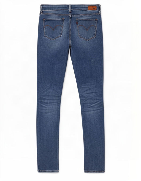 Jeans skinny Levi's da donna Demi Curve Modern Rise W29 L34 cotone blu