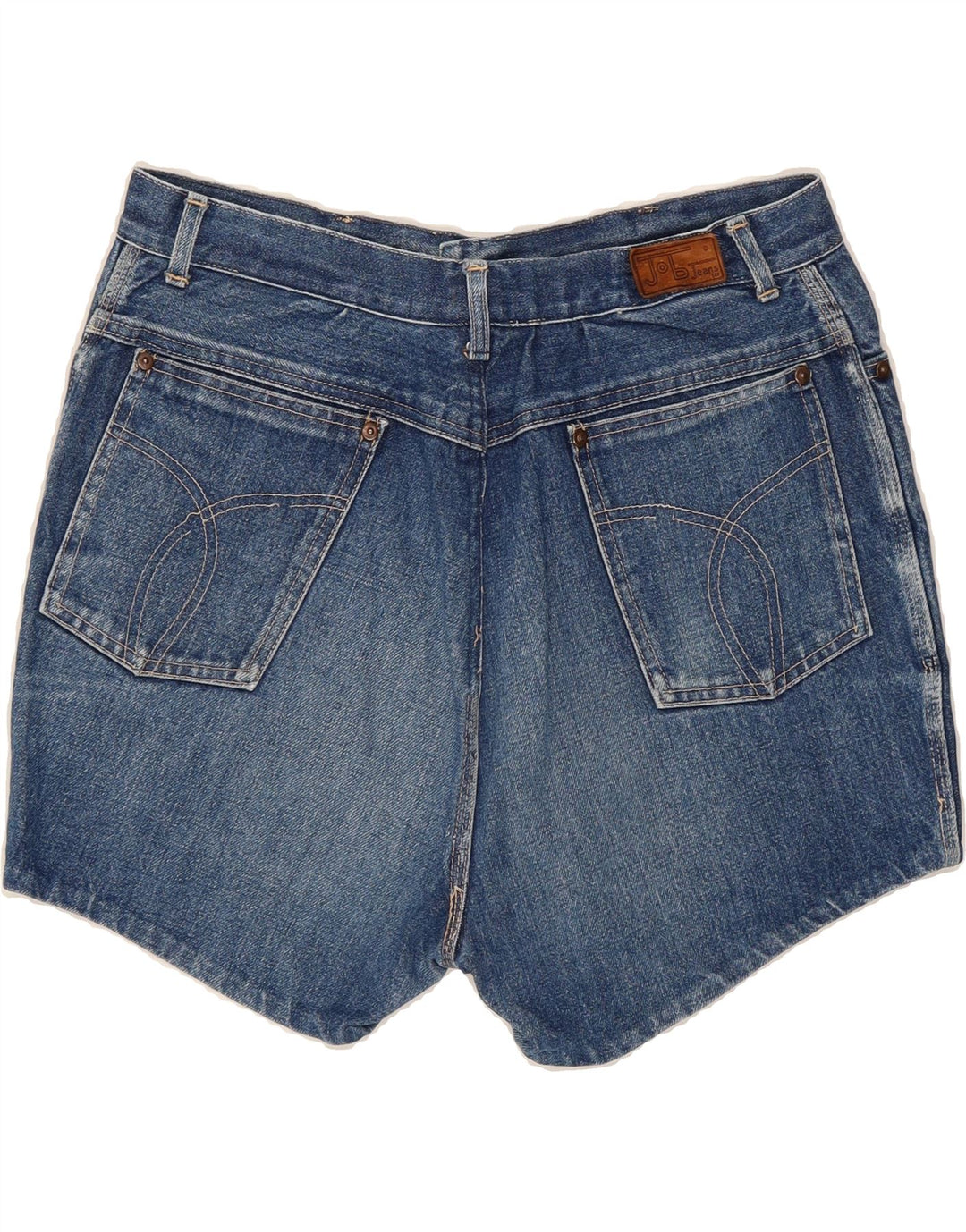 VINTAGE Womens Denim Shorts W30 Medium Blue Vintage Vintage and Second-Hand Vintage from Messina Hembry 