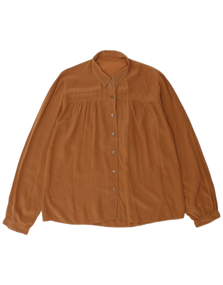 Camicia da donna VINTAGE UK 18 XL Marrone