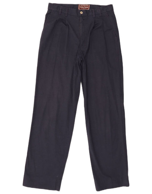 Pantaloni chino da uomo Marlboro Classics EU 46 Small W32 L31 Blu Navy