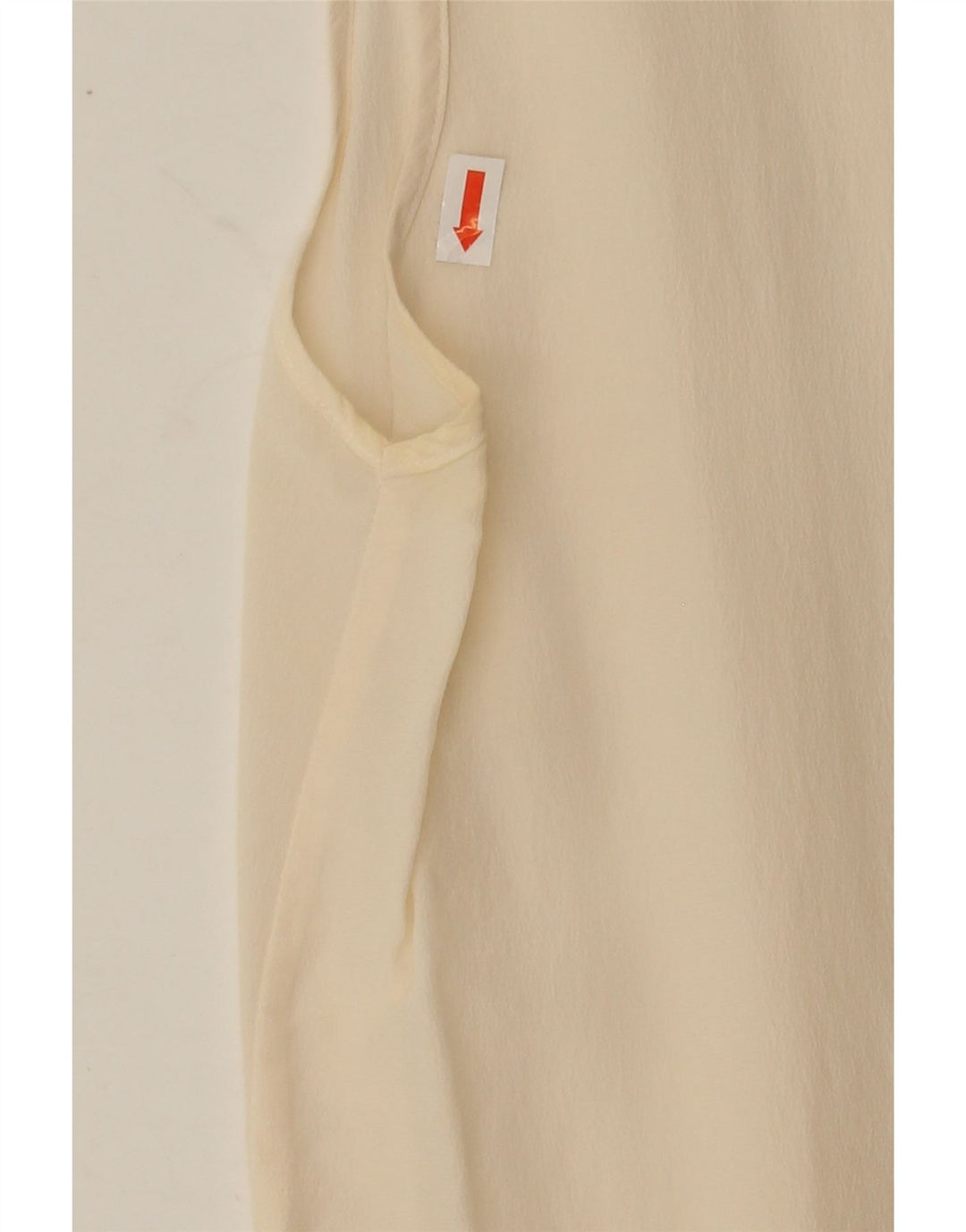 MILANO Womens Sleeveless Blouse Top IT 38 XS Beige Silk Vintage milano and Second-Hand milano from Messina Hembry 