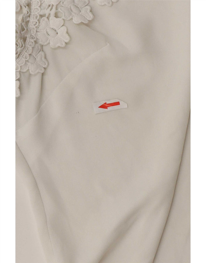 Camicetta da donna Lipsy Top UK 16 Large Poliestere bianco