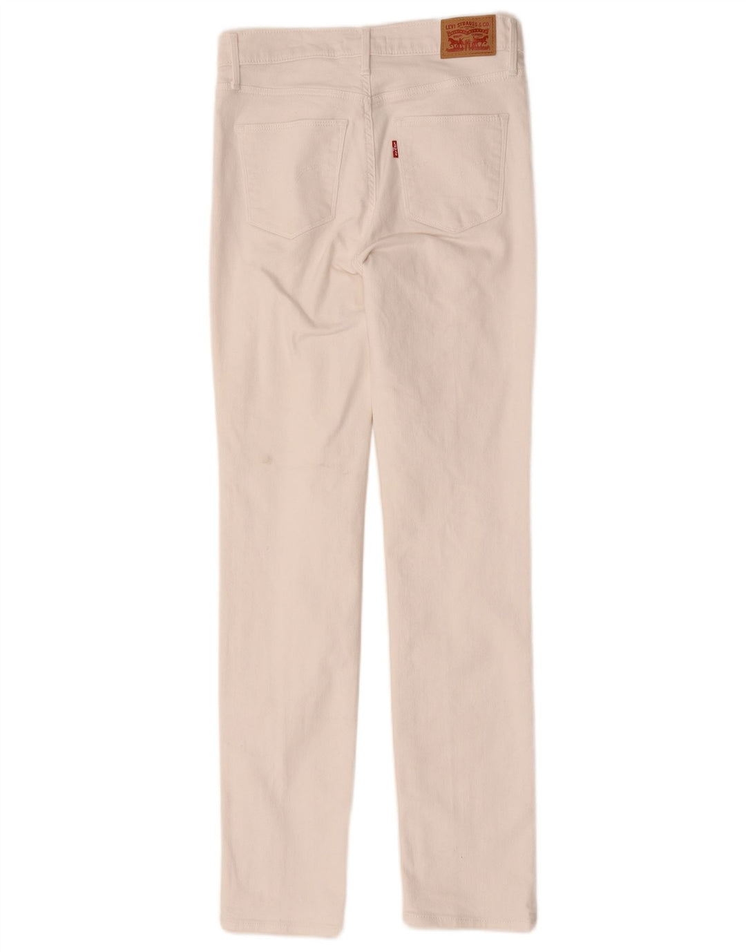 Jeans slim snellenti da donna Levi's W28 L31 cotone bianco