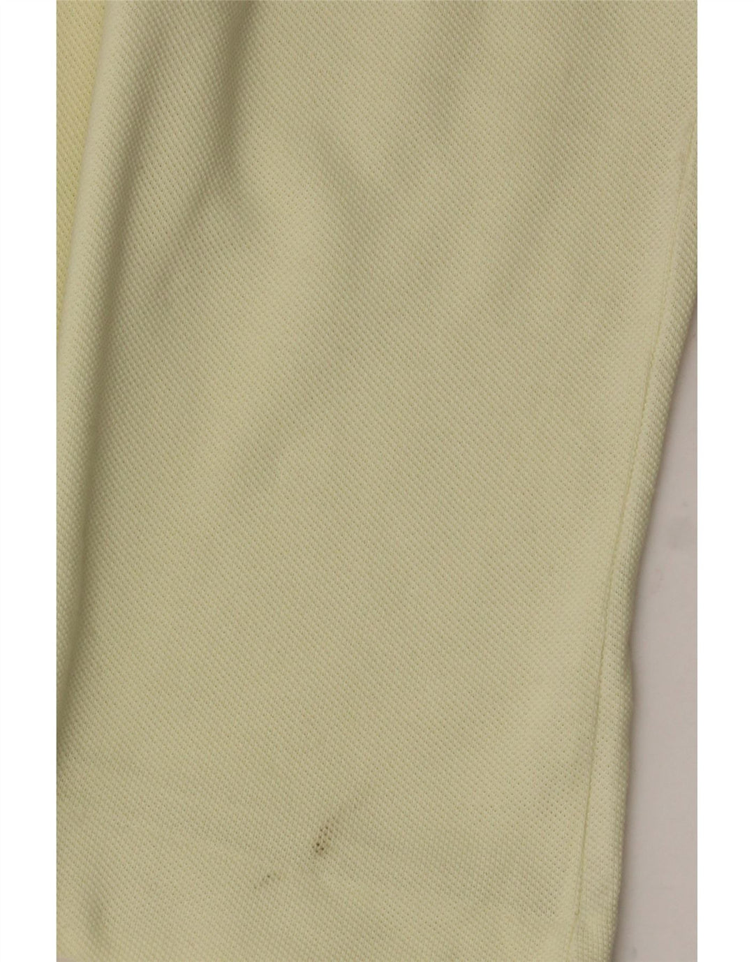 LACOSTE Mens Polo Shirt Size 5 Large Yellow Cotton Vintage Lacoste and Second-Hand Lacoste from Messina Hembry 