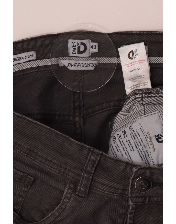 Jeans dritti da uomo di Dack IT 48 medio W30 L27 grigio