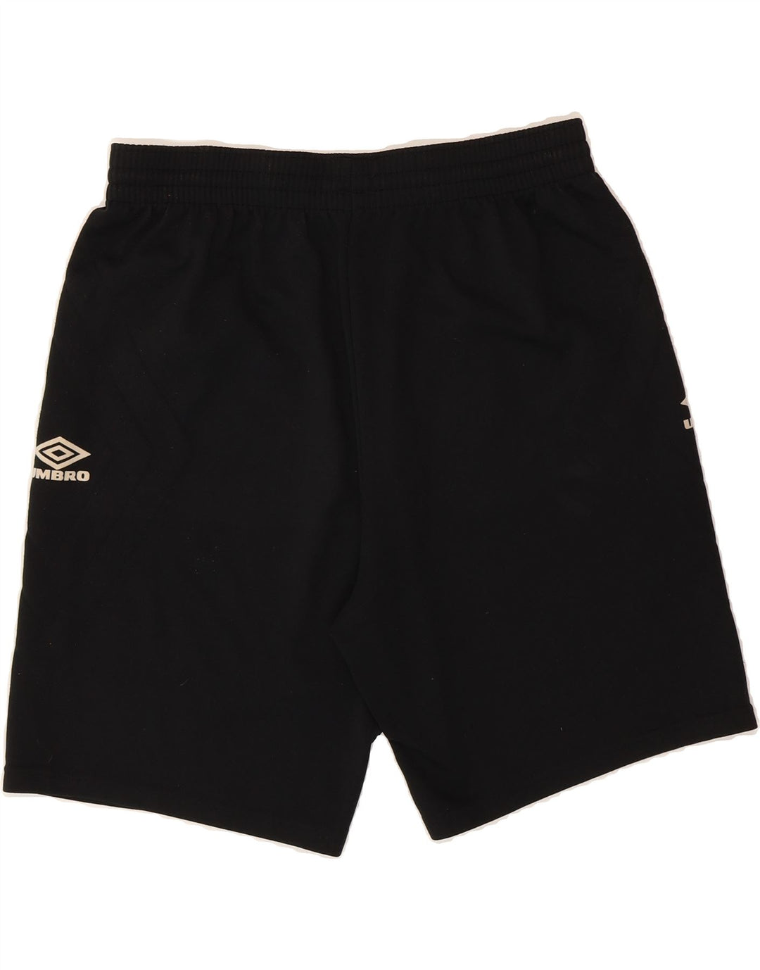 UMBRO Mens Graphic Sport Shorts Large Black Polyester Vintage Umbro and Second-Hand Umbro from Messina Hembry 