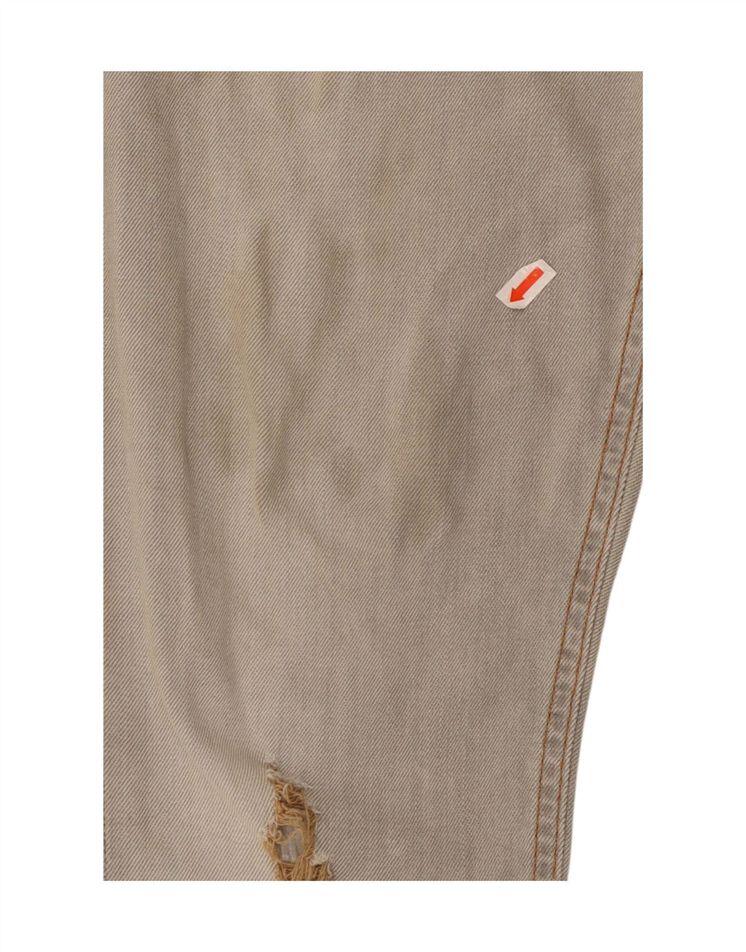 Jeans skinny effetto consumato GUESS da uomo W32 L32 in cotone grigio